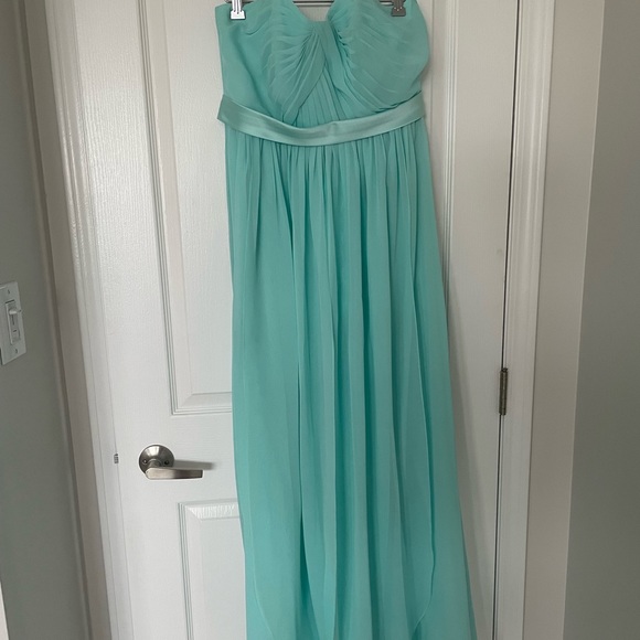Sorella Vita Maid Your Way Tiffany Blue Bridesmaid Dress - Picture 1 of 7